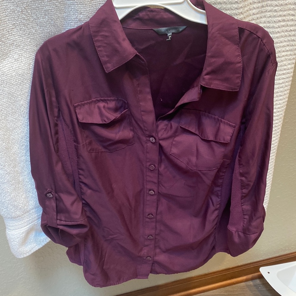 Daisy Fuentes Women’s Top Plum Medium
